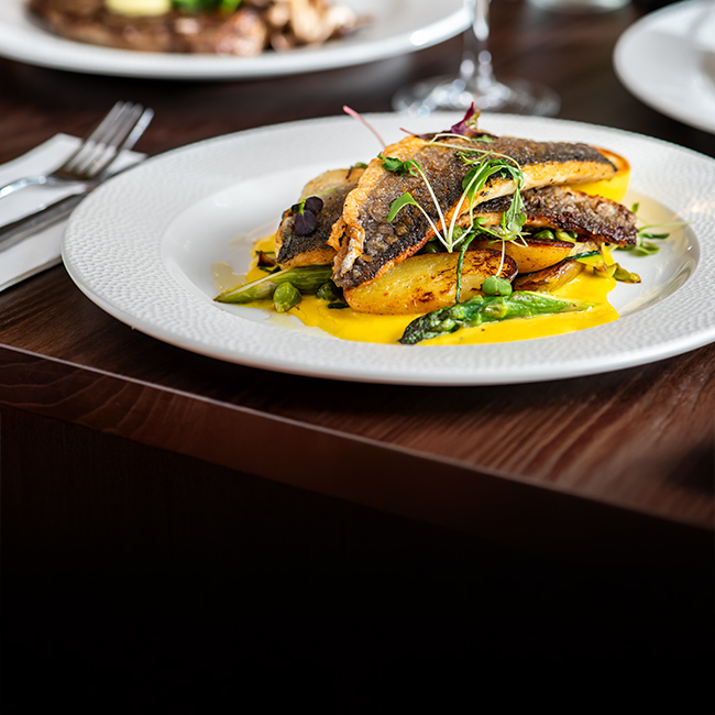 A La Carte menu at The Victoria
