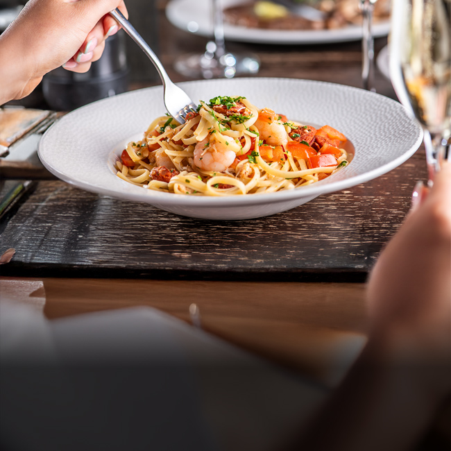 Dessert menu at The Victoria