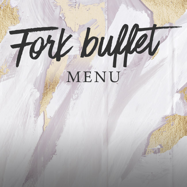 Fork buffet menu at The Victoria